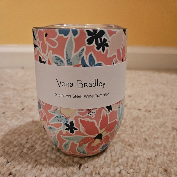 Vera Bradley Other - Vera Bradley Stainless Steel Wine Tumbler NWT